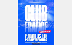 Club France Paralympique - PARIS 2024