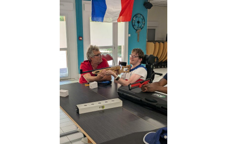 Journée spéciale à l'APF : du sport santé, des rires et des récompenses !  la détente et du plaisir partagé !