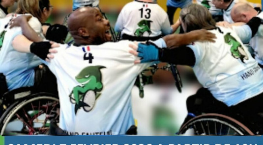 Les quarts de finale de la Coupe de France de hand fauteuil à Claye-Souilly